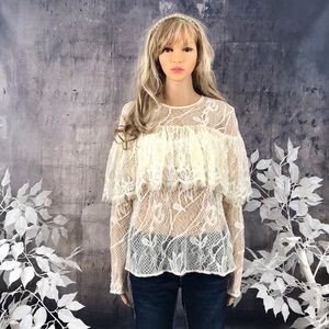 NEW!! Layered Lace Top